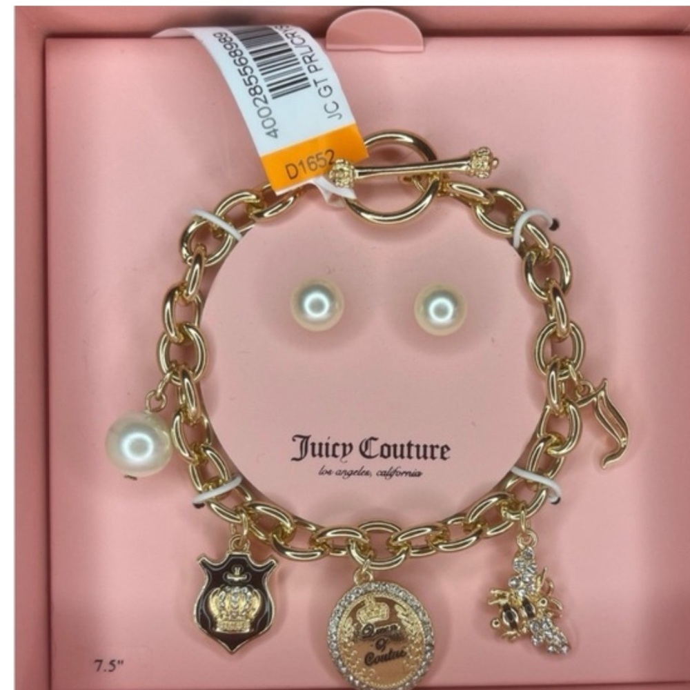 4/pcs of juicy couture jewelry